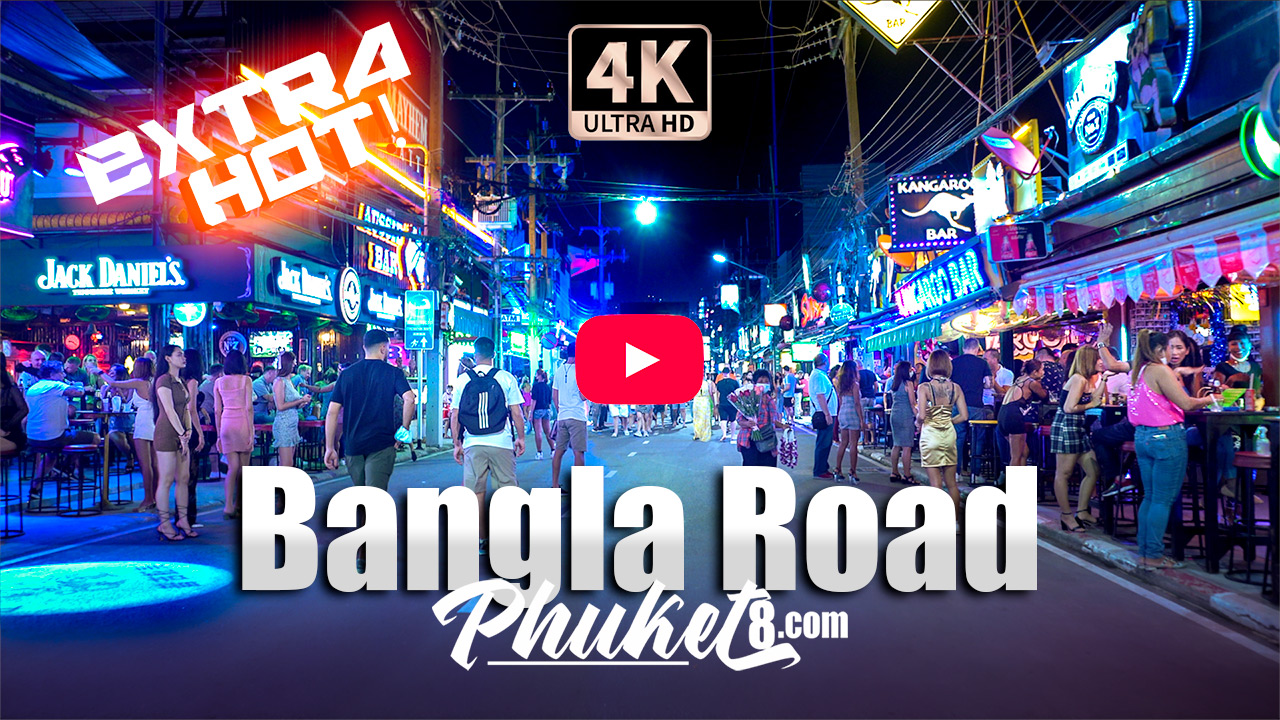 Bangla Road | December 21 2021 | Patong Beach - Phuket 4K Full Tour
