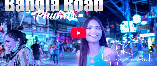 Bangla Road | February 25 2022 | Patong Beach – Phuket 4K Full Tour